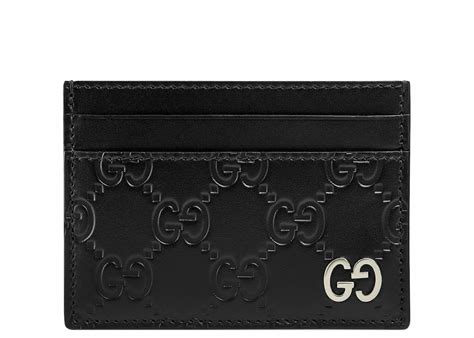 gucci card cases|gucci signature card case.